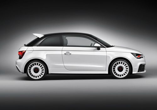 Внешне Audi A1 quattro также заметно отличается от стандартного хэтчбека А1